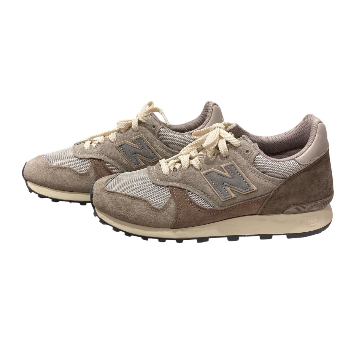 AURALEE×NEW BALANCE スニーカーU475AE U475AE ブラウン サイズ 26cm