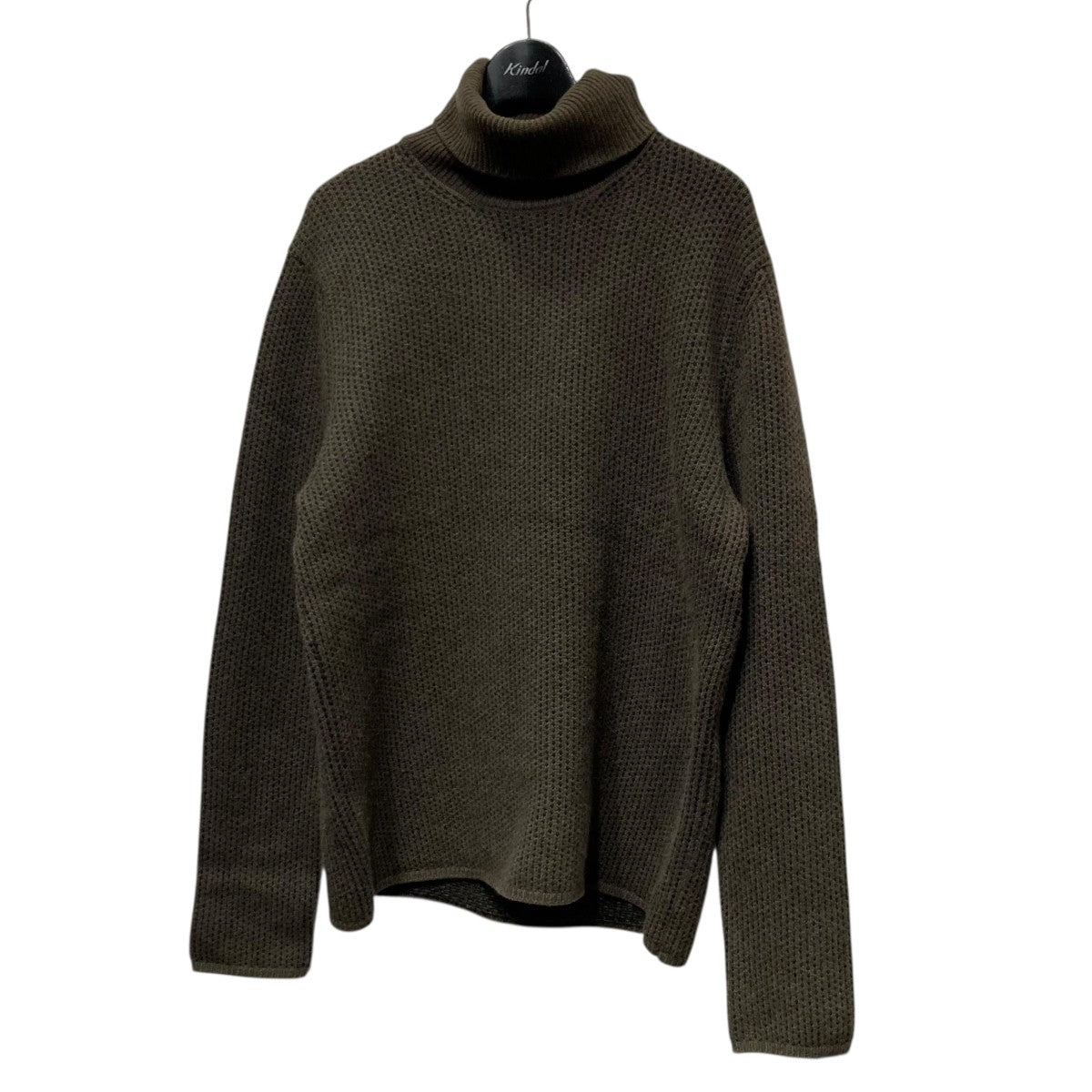 カシミヤタートルネックニット