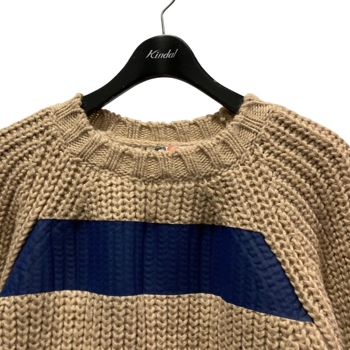 ボーダープリントニット1541MDM88