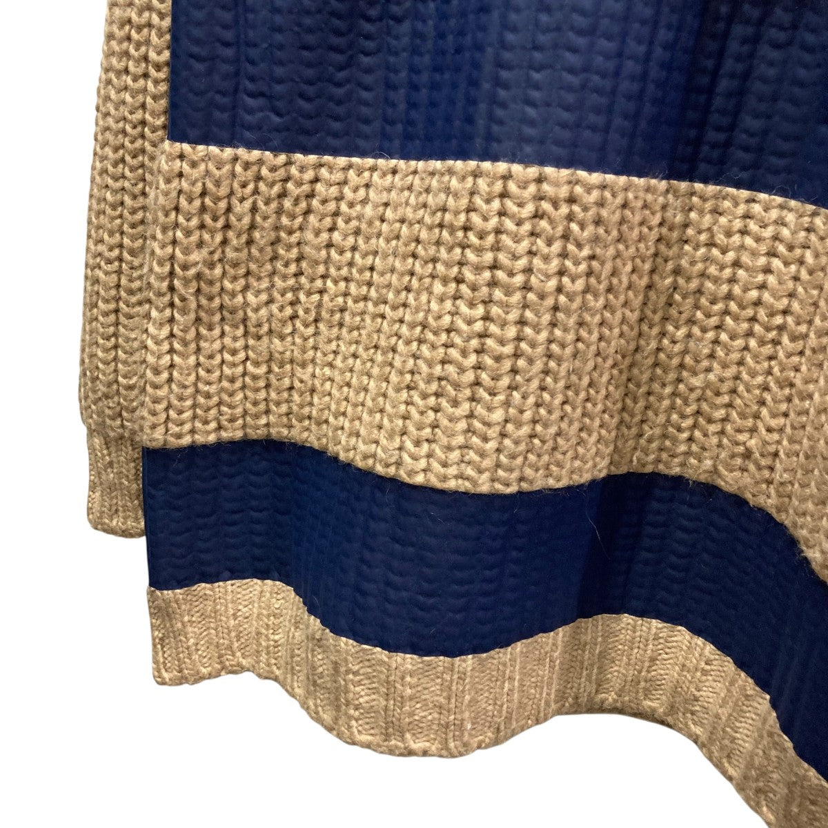 ボーダープリントニット1541MDM88