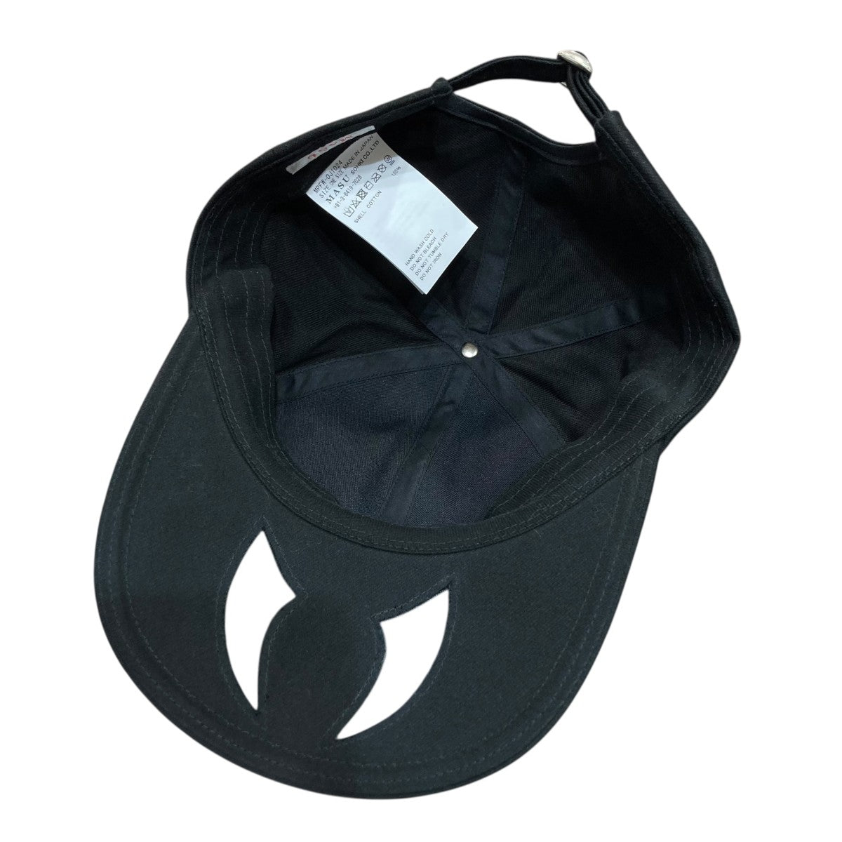 帽子 MASU 24aw vampire cap BLACK エムエーエスユー MASU Vampire Cap （BLACK） 通販 大阪心斎橋/京都