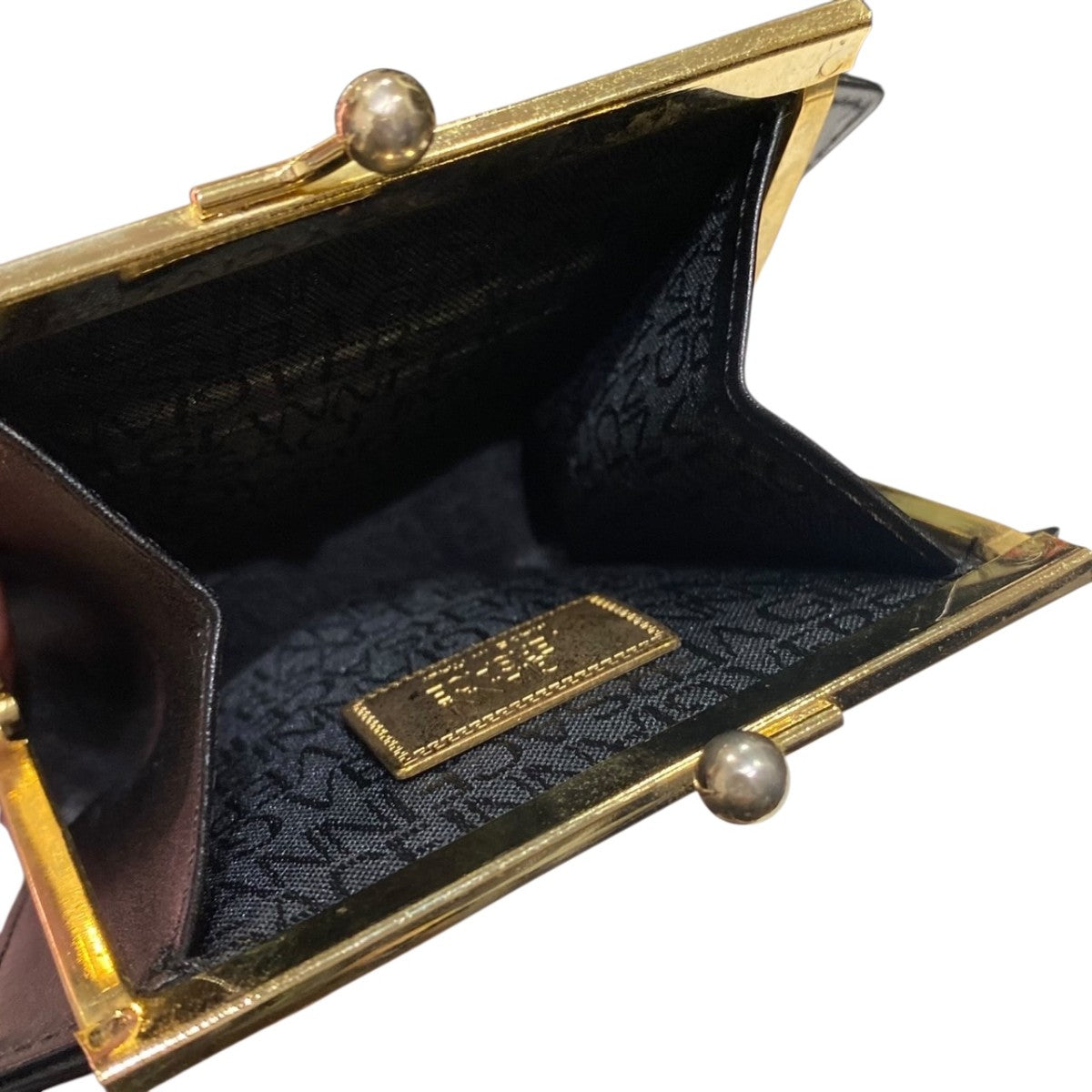 GIANNI VERSACE(ジャンニヴェルサーチ) レザーがま口コインケース