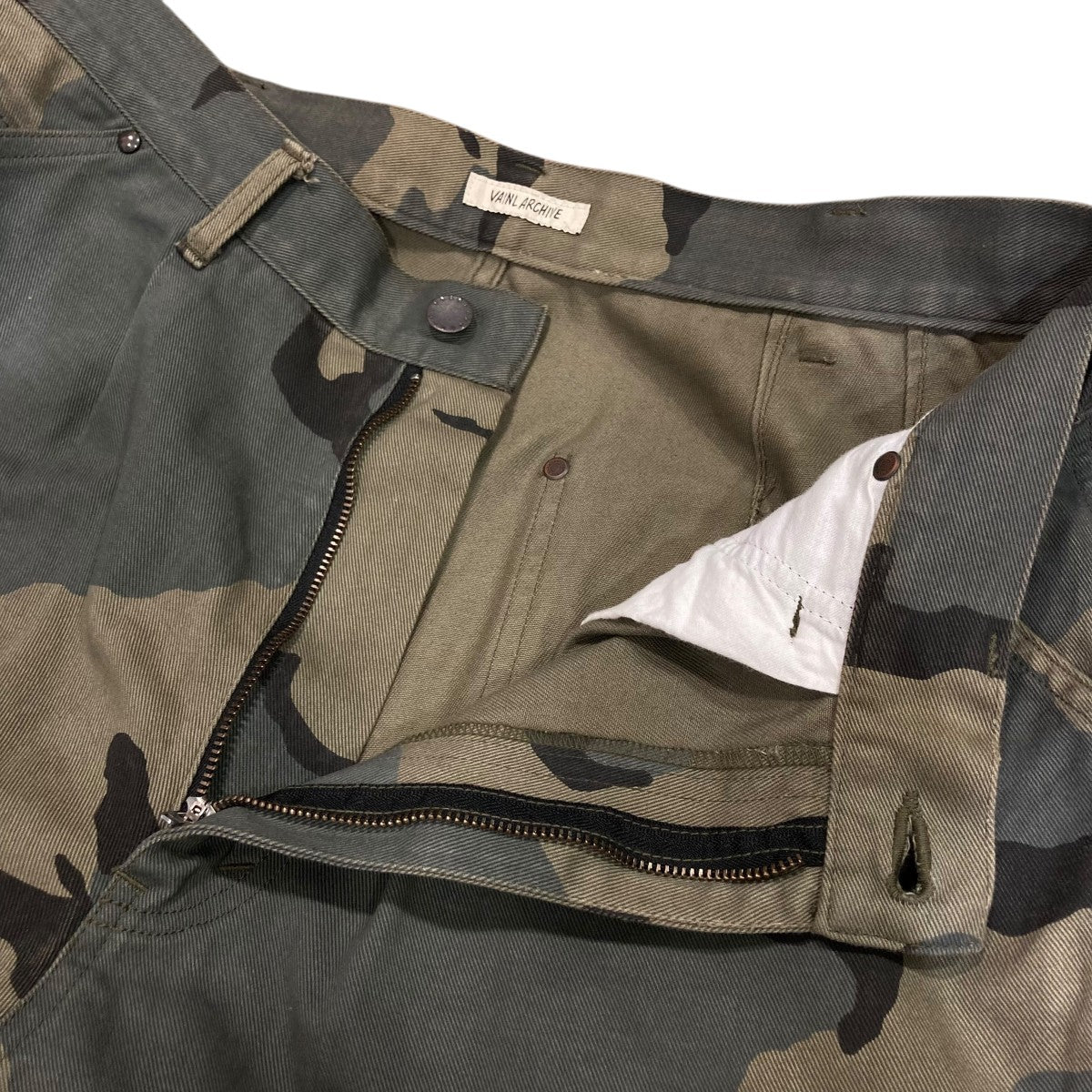 25SSカモフラダブルニーペインターパンツVAH25S005-A