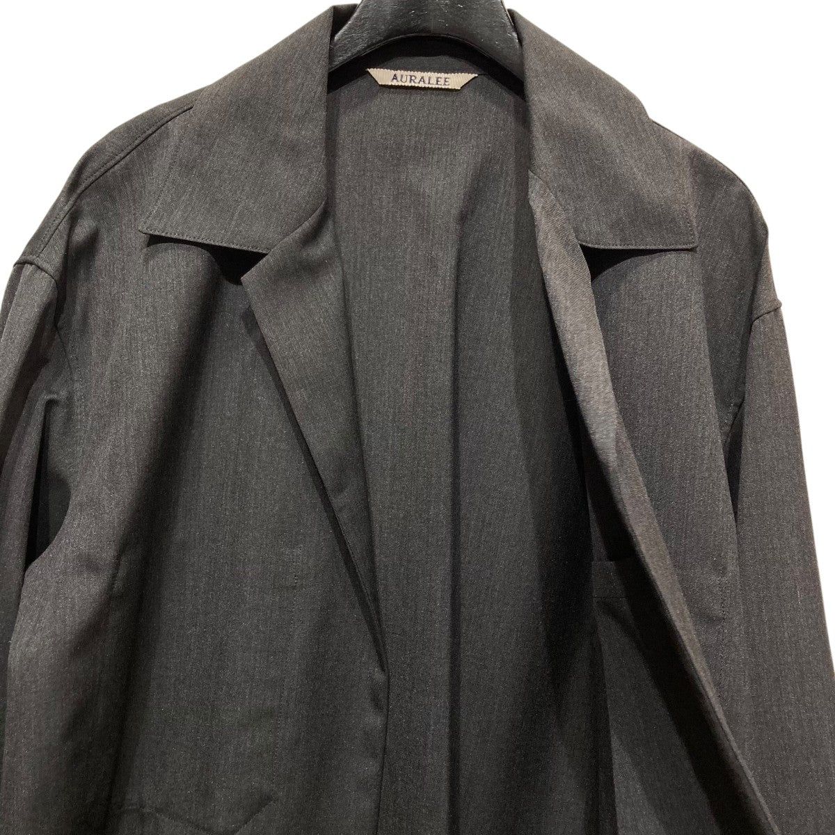 AURALEE(オーラリー) WOOL SILK TROPICAL SHIRTS JACKETシャツ