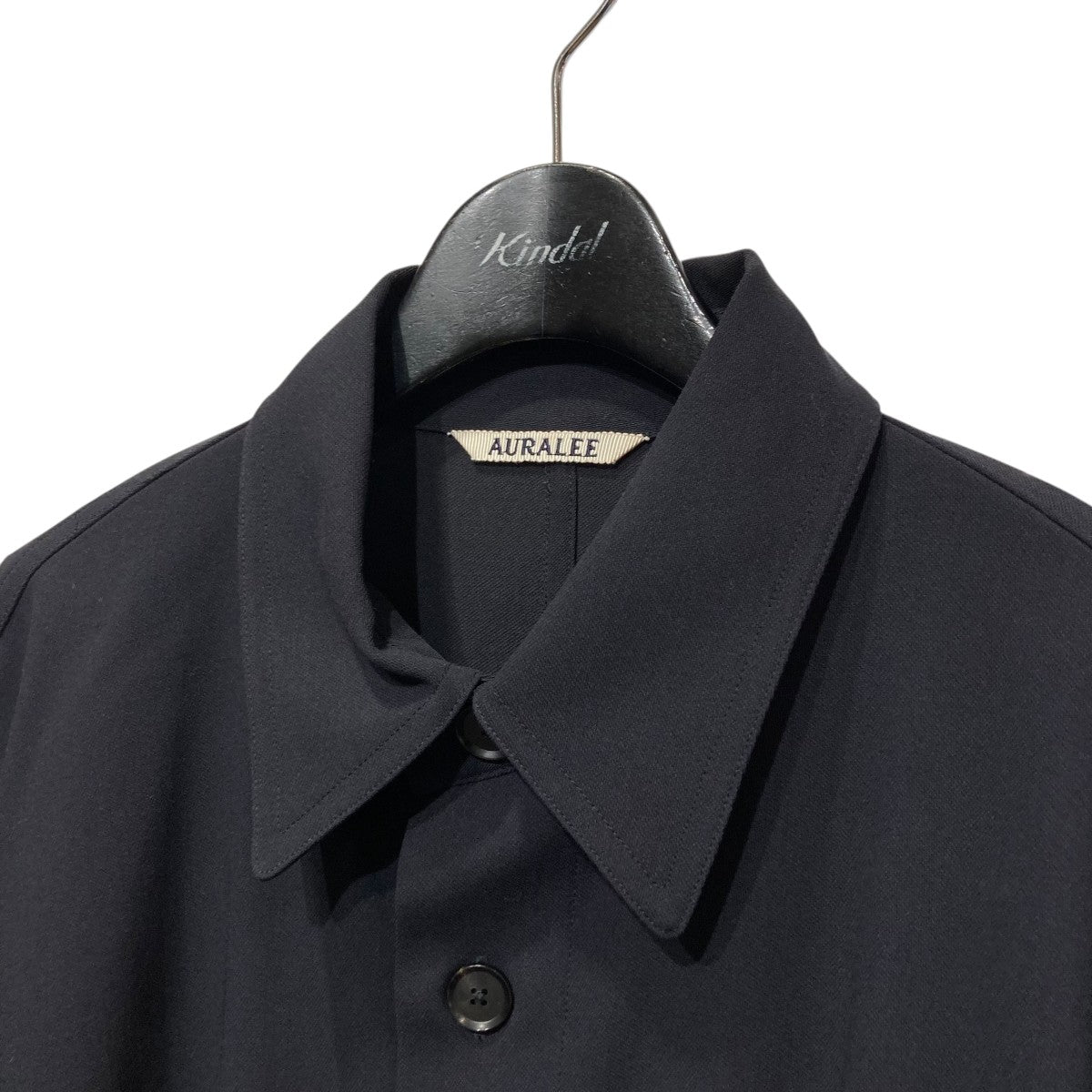 HARD TWIST WOOL DOBBY SHIRTSウールドビーシャツA20SB02KW