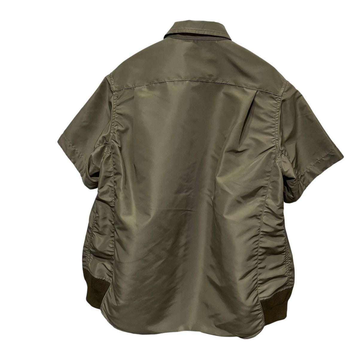 ナイロンツイル半袖シャツ25-03615M Nylon Twill Shirt