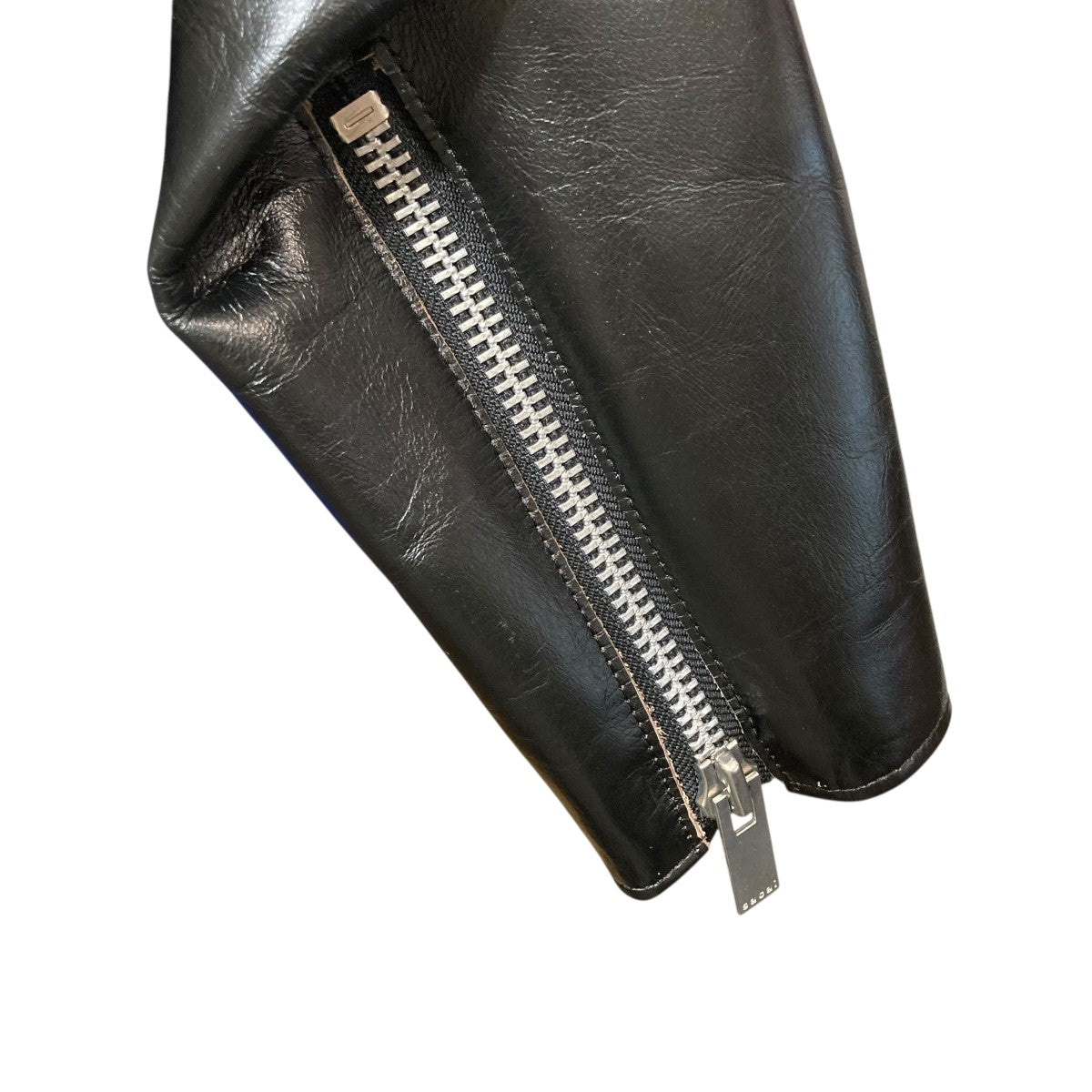 sacai(サカイ) 25SSレザージャケット25-07632 25-07632 ブラック