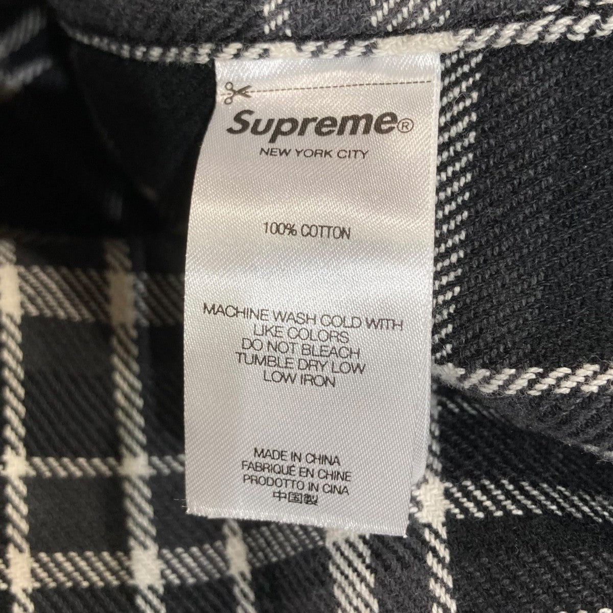 25SSOld English Plaid Flannel Shirtsチェックシャツ