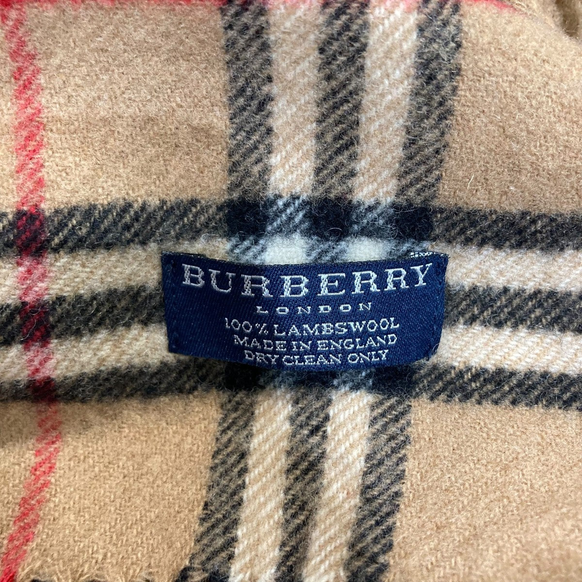 Burberry's バーバリーベージュノバチェック英国製size Ｍ 中古・古着通販】BURBERRY (バーバリー) ノバチェック比翼シャツ
