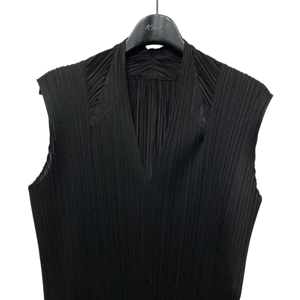 プリーツノースリーブワンピースPP81-JH106