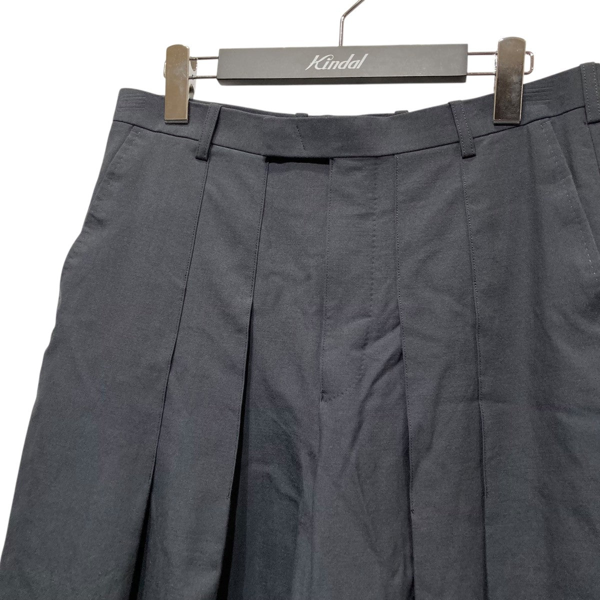 2Tuck Wide Flare Slacksハカマパンツ2223-557