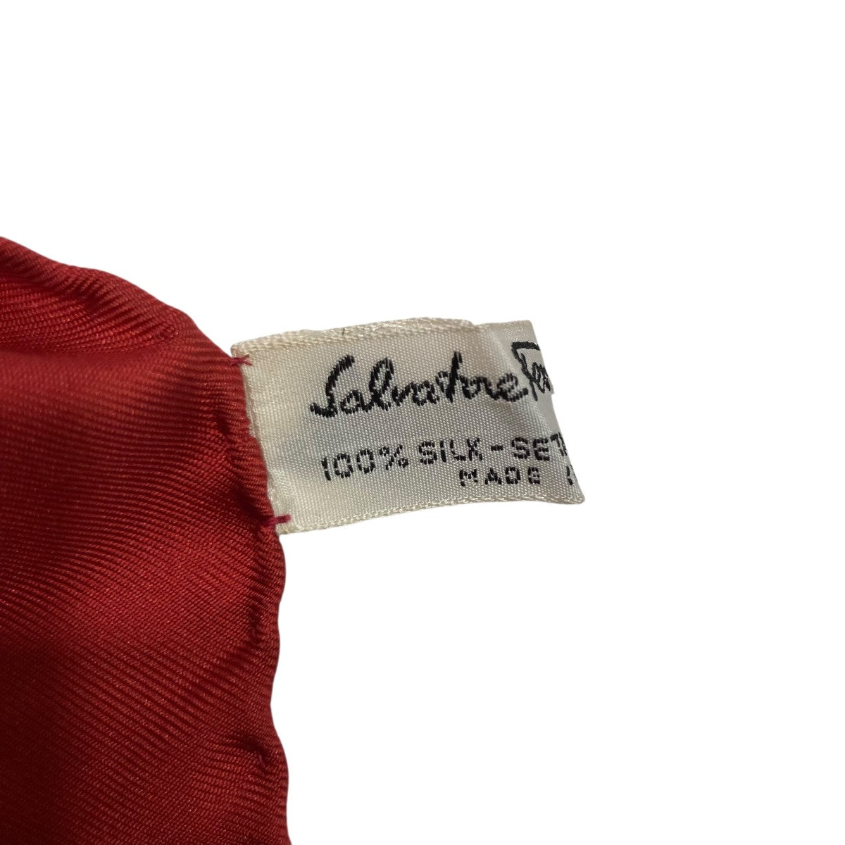 Salvatore Ferragamo シルクスカーフ 古着・中古-3枚目のアイテム画像