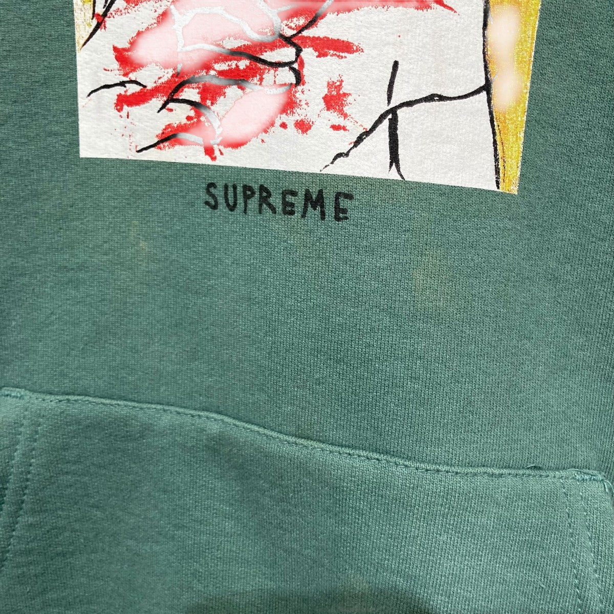 Supreme(シュプリーム) Nose Bleed Hooded Sweatshirtプリントパーカー