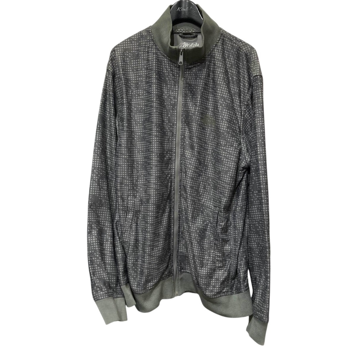 old stussy トラックジャケット ダブルジップ　シャネルロゴ a15090030-a.jpg