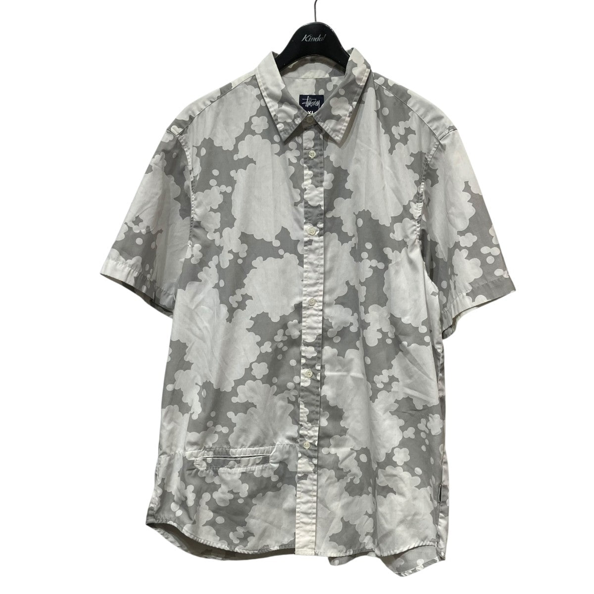 stussy 総柄半袖シャツ 古着・中古-1枚目のアイテム画像