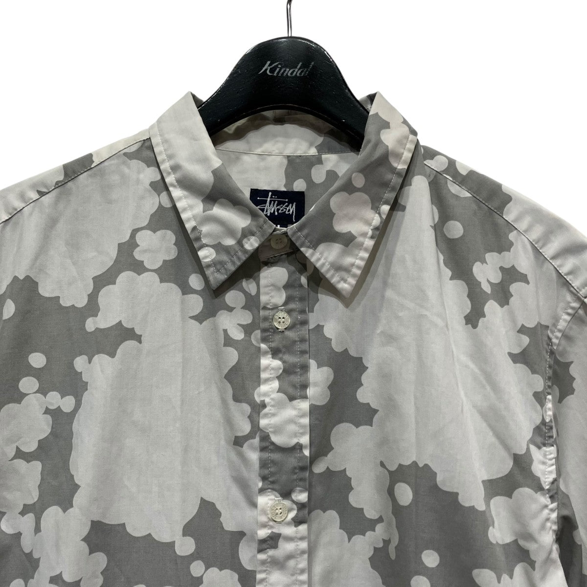 stussy 総柄半袖シャツ 古着・中古-3枚目のアイテム画像