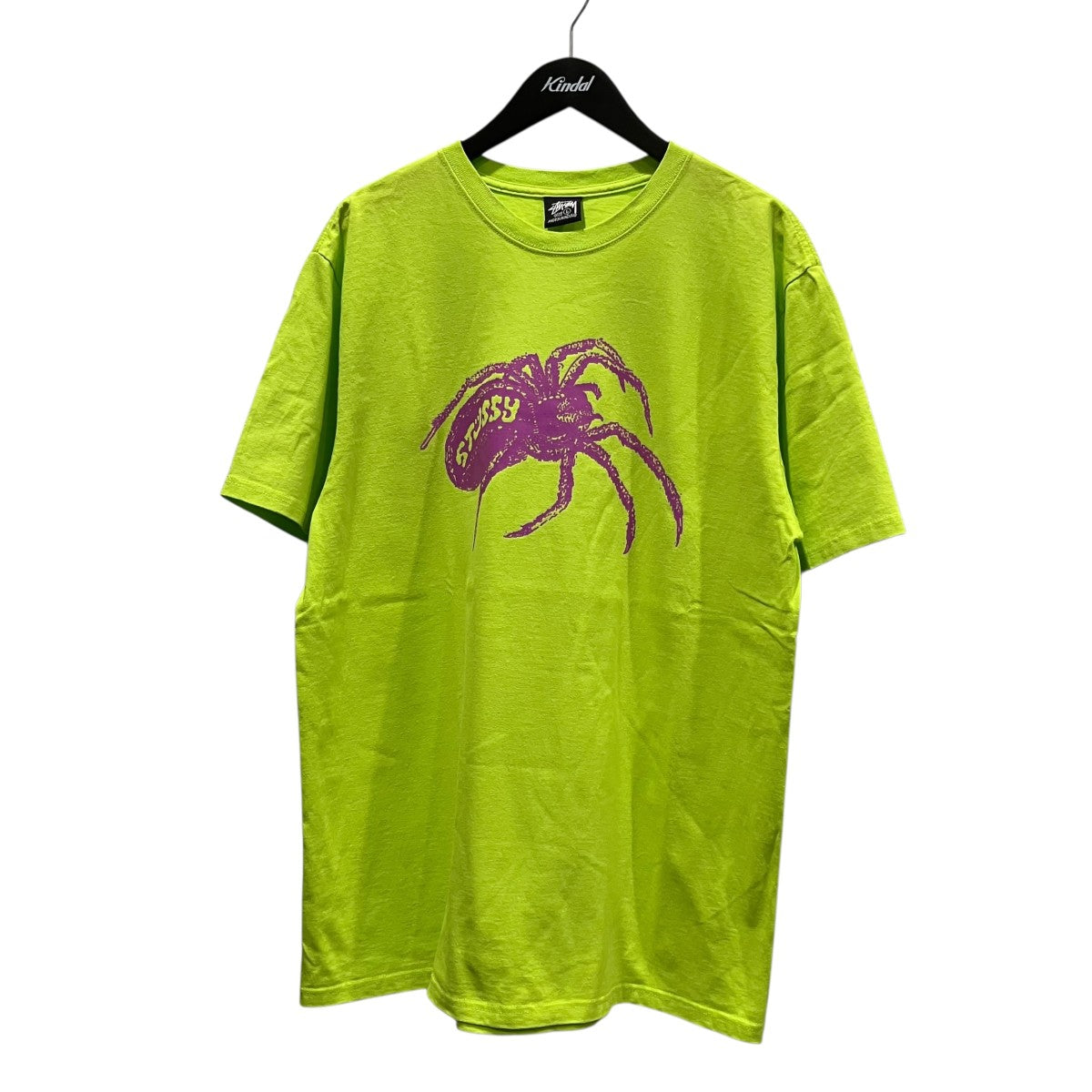stussy スパイダーグラフィックTシャツ 古着・中古-1枚目のアイテム画像