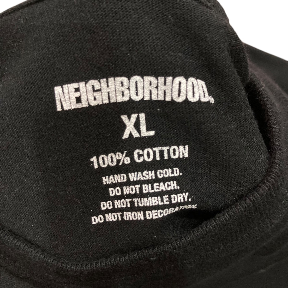 バックプリント長袖Tシャツ