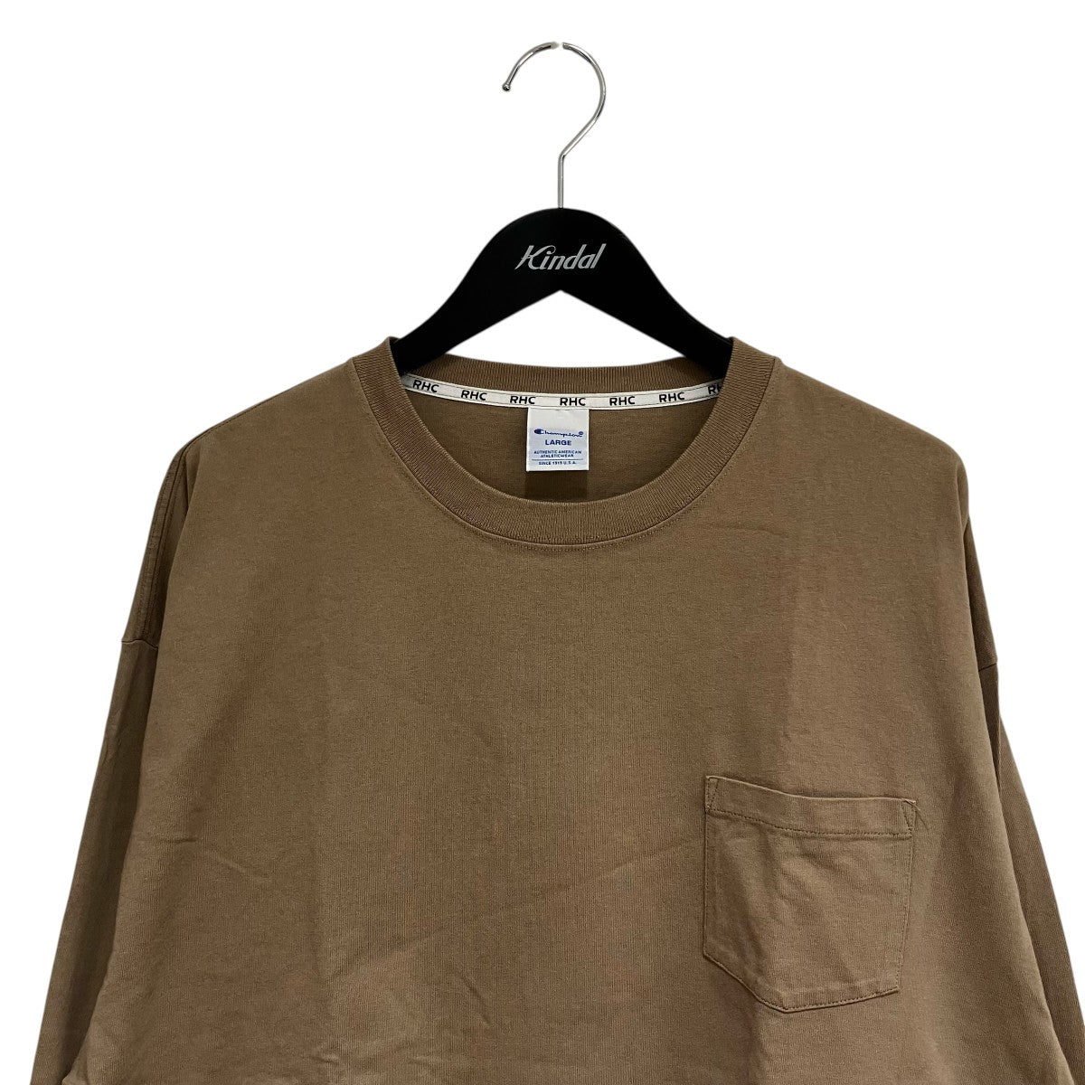 Champion×RHC Ron Herman ポケット長袖TシャツC8-U417 古着・中古-3枚目のアイテム画像