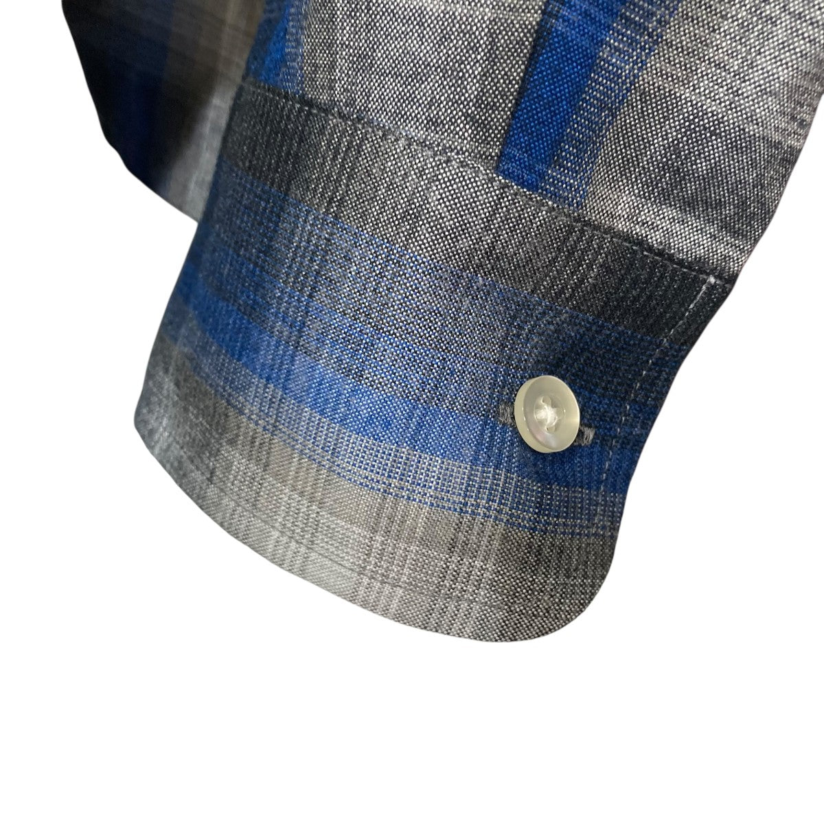 オンブレチェックシャツ