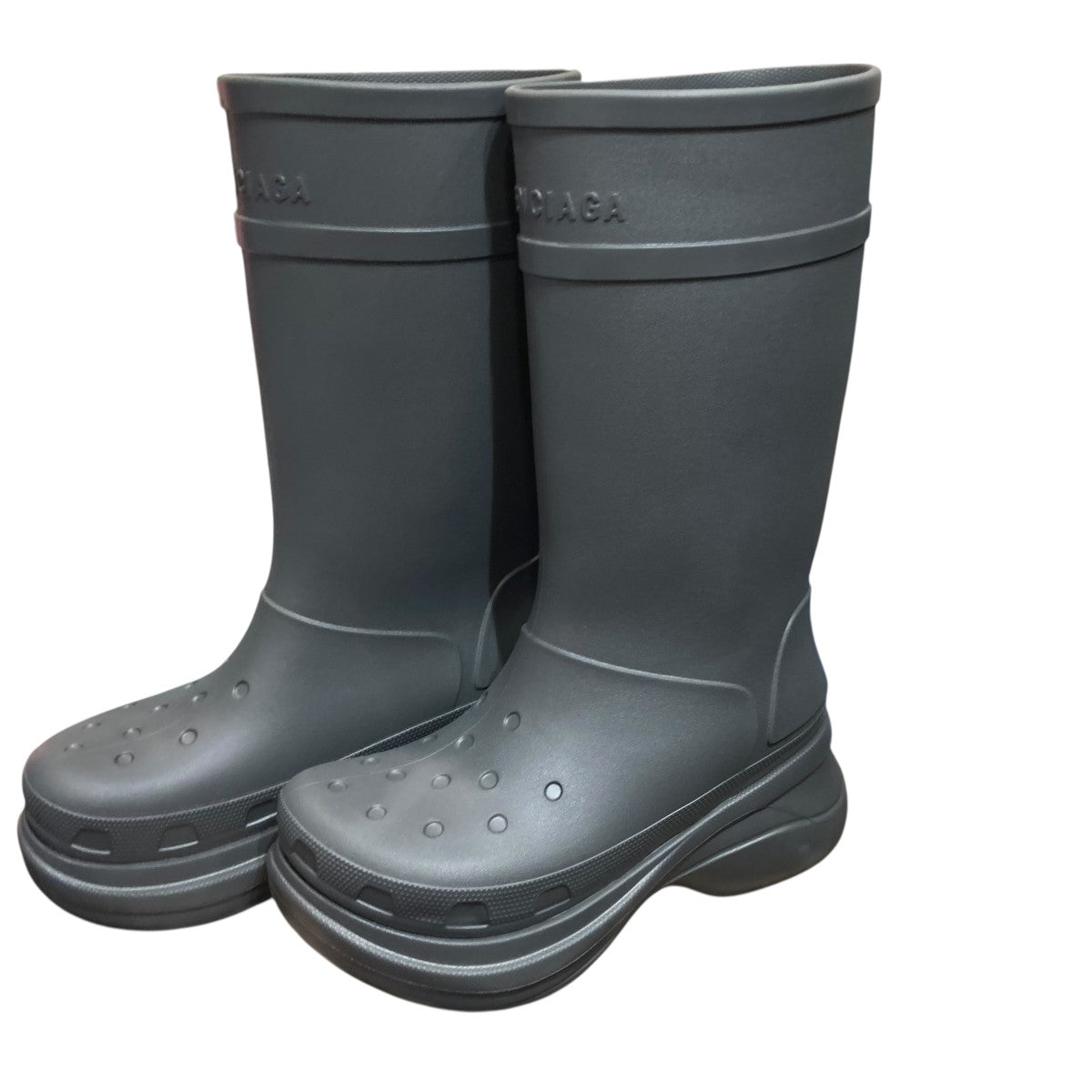 BALENCIAGA(バレンシアガ) クロックスブーツ677384 CROCS BOOT 677384