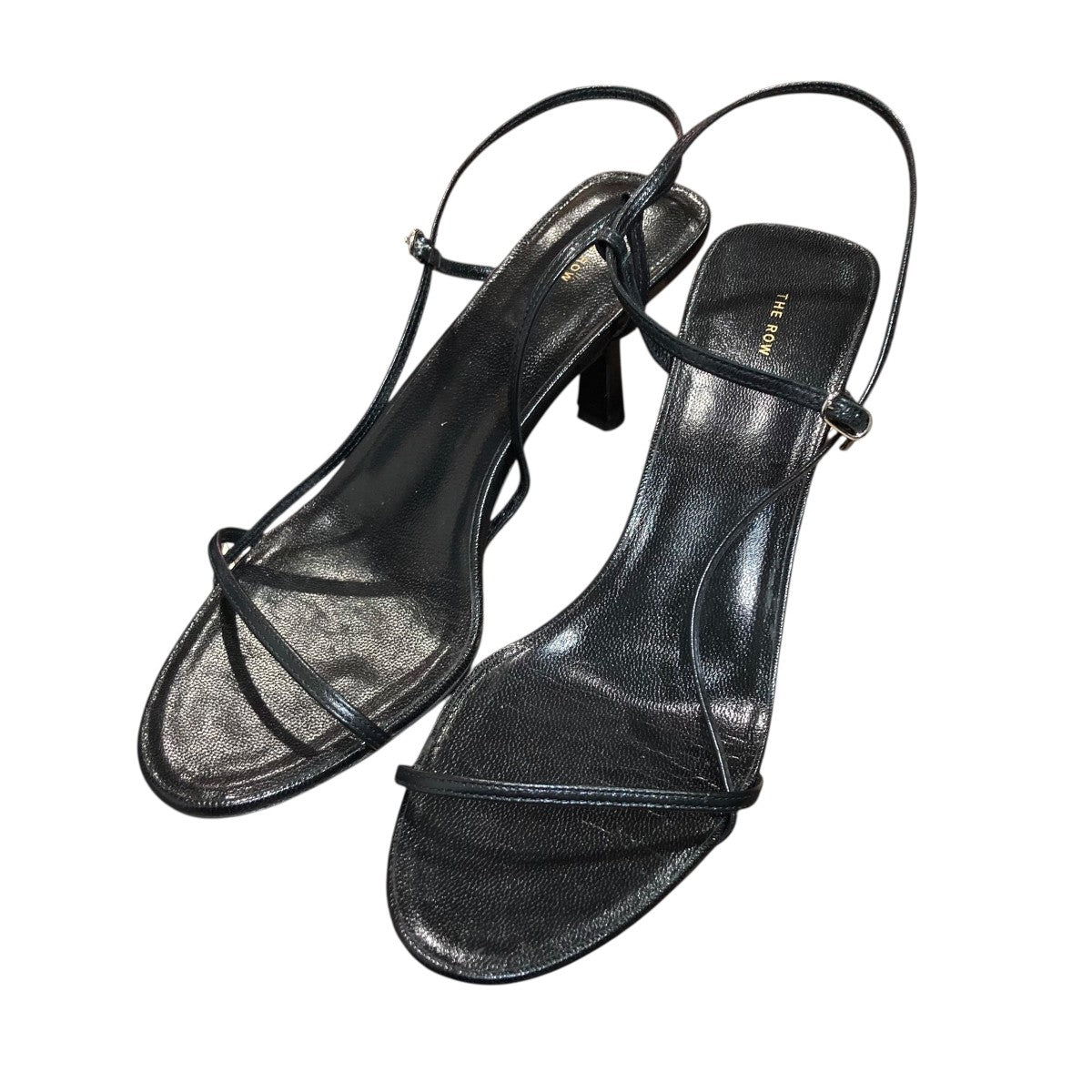 THE ROW(ザロウ) レザーサンダルBARE SANDAL BARE SANDAL ブラック