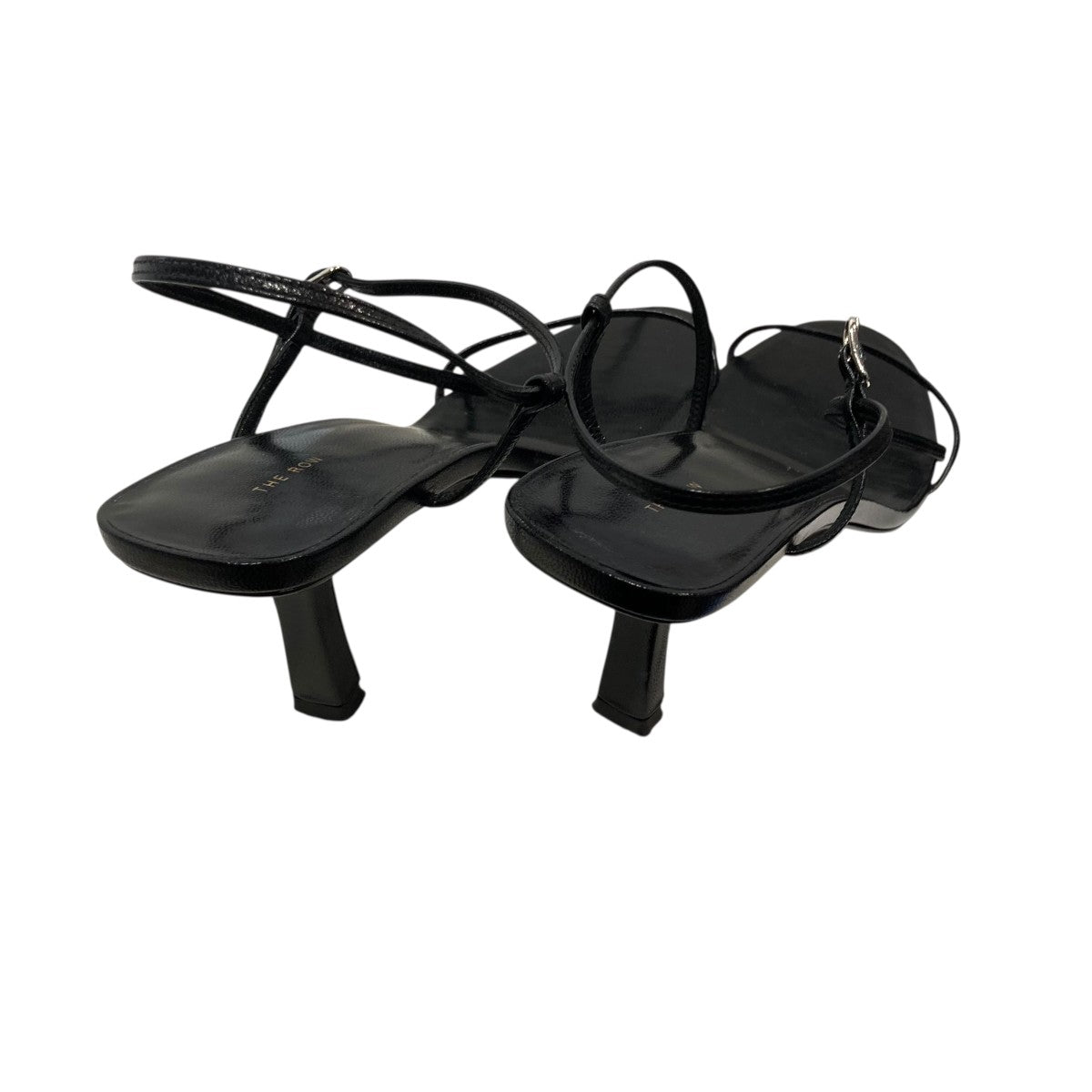 THE ROW(ザロウ) レザーサンダルBARE SANDAL BARE SANDAL ブラック