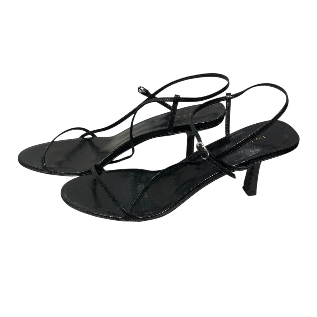 THE ROW(ザロウ) レザーサンダルBARE SANDAL BARE SANDAL ブラック