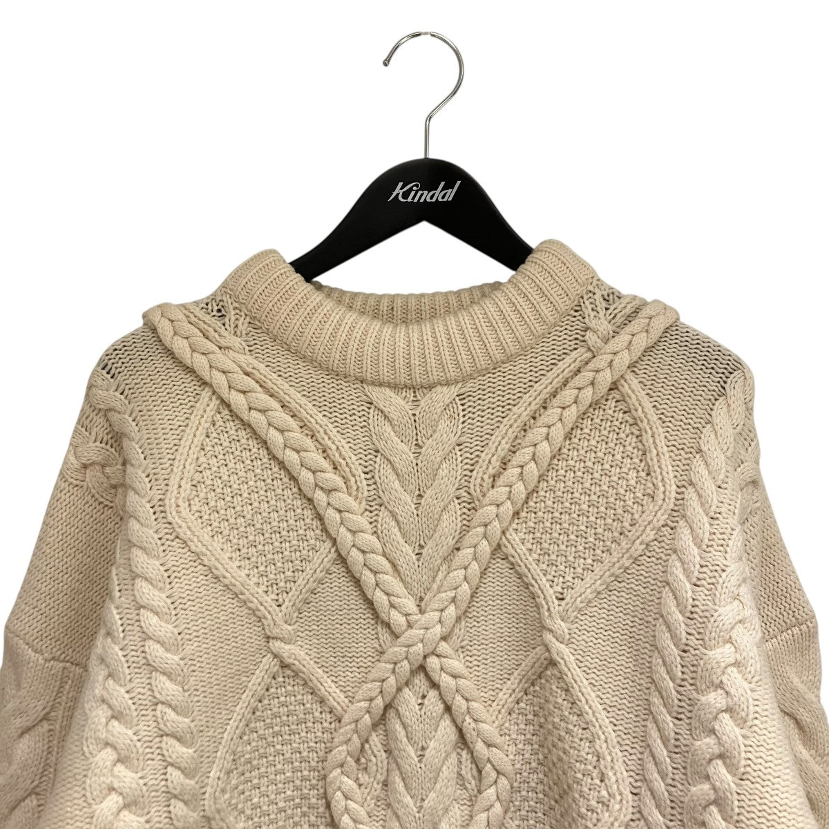 CLANE HOMME ケーブルニット23106-0881 古着・中古-3枚目のアイテム画像