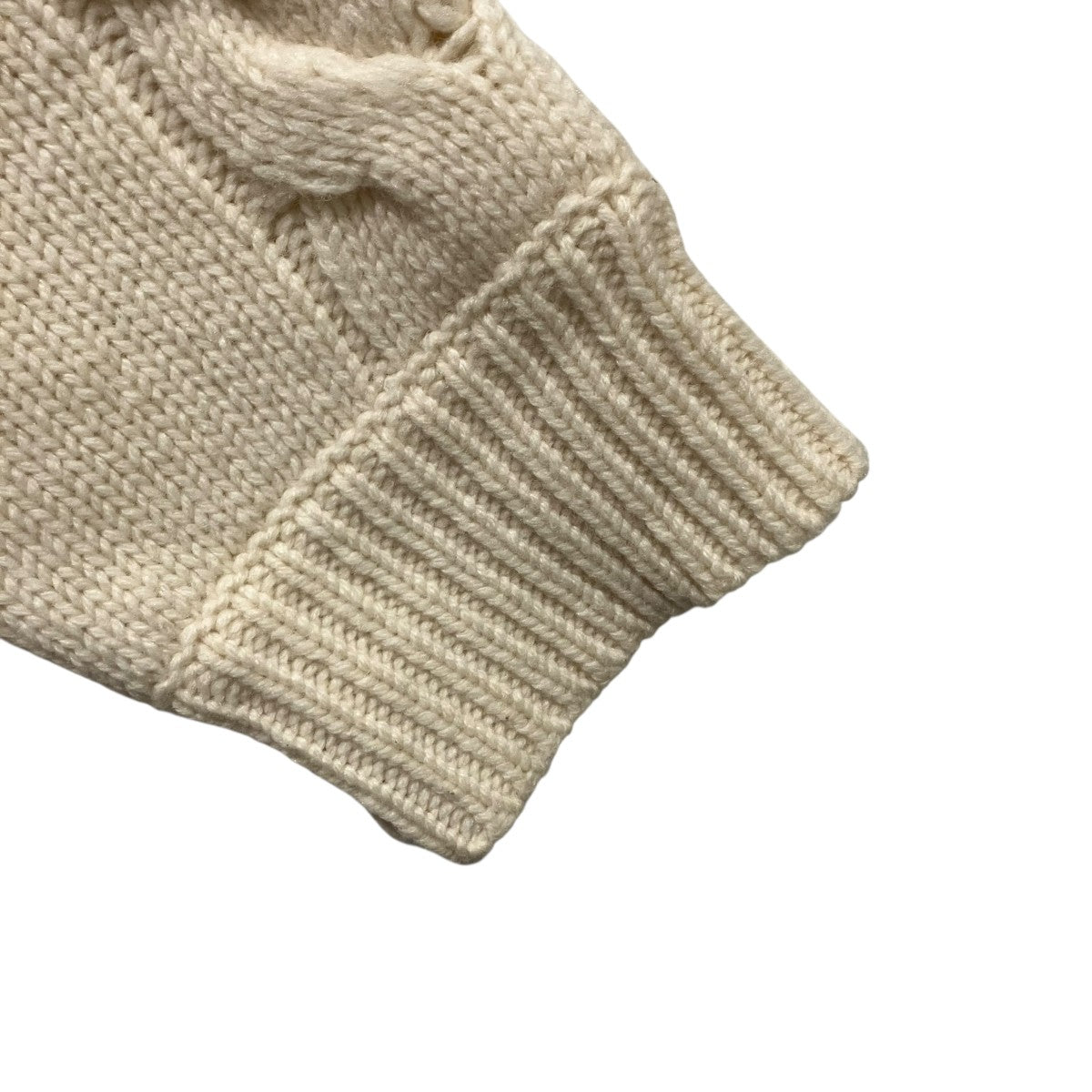 CLANE HOMME ケーブルニット23106-0881 古着・中古-4枚目のアイテム画像