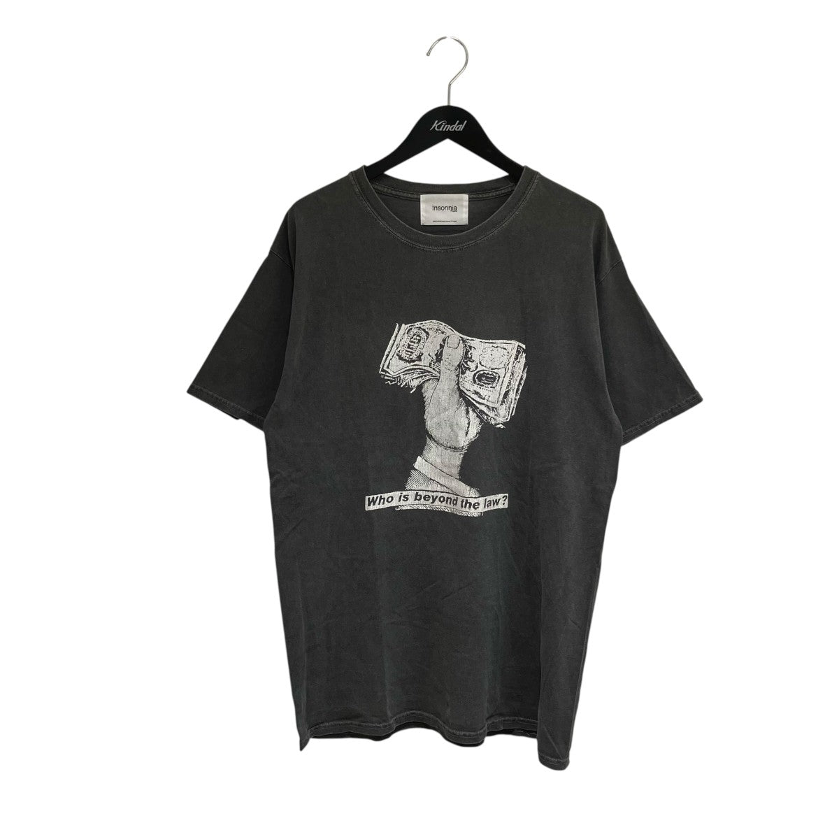 Insonnia Projects ヴィンテージ加工Tシャツ 古着・中古-1枚目のアイテム画像