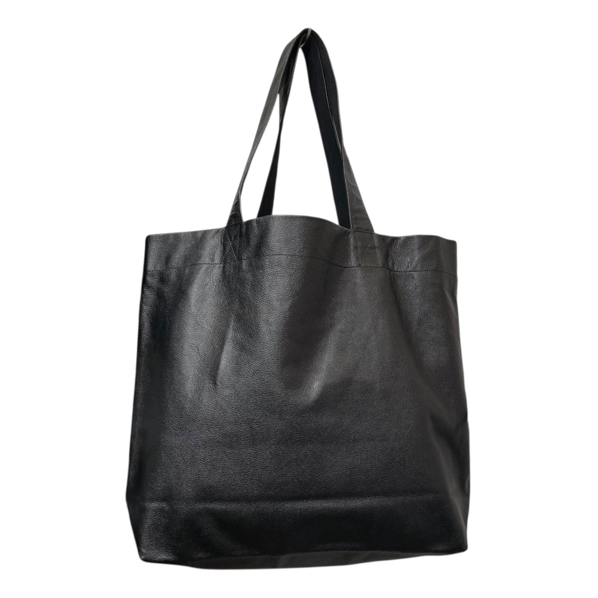 YOHJI YAMAMOTO(ヨウジヤマモト) シグネチャーロゴレザートートバッグ