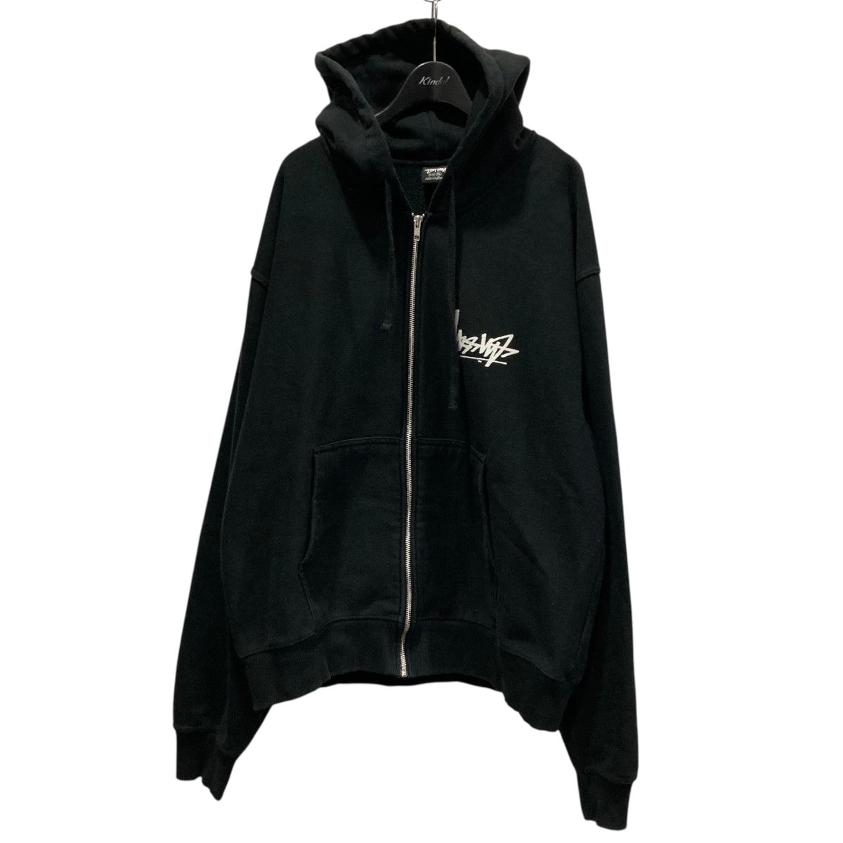 stussy(ステューシー) リバースロゴプリントジップパーカーZ4000SZS22