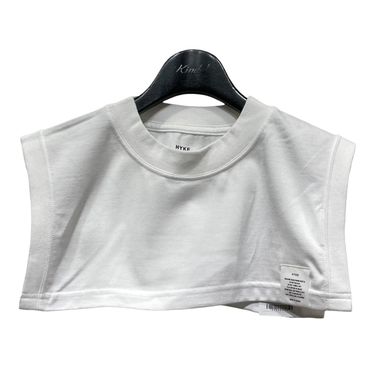 HYKE 25AWCROPPED OVERLAY TOPクロップドオーバーレイトップ252-12422 古着・中古-1枚目のアイテム画像