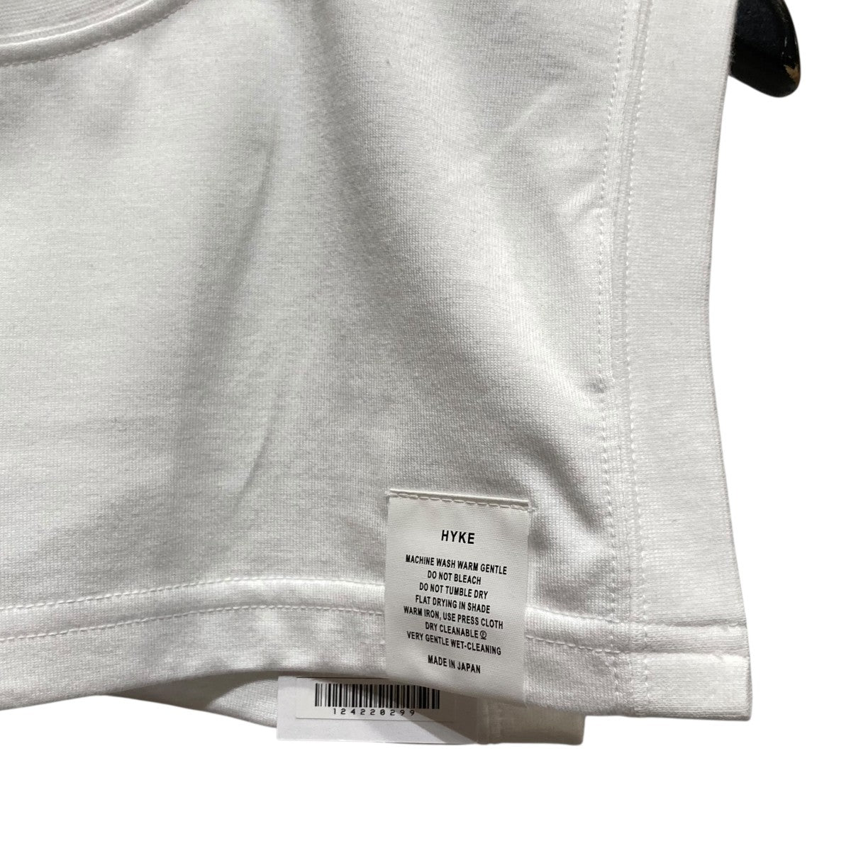 HYKE 25AWCROPPED OVERLAY TOPクロップドオーバーレイトップ252-12422 古着・中古-4枚目のアイテム画像