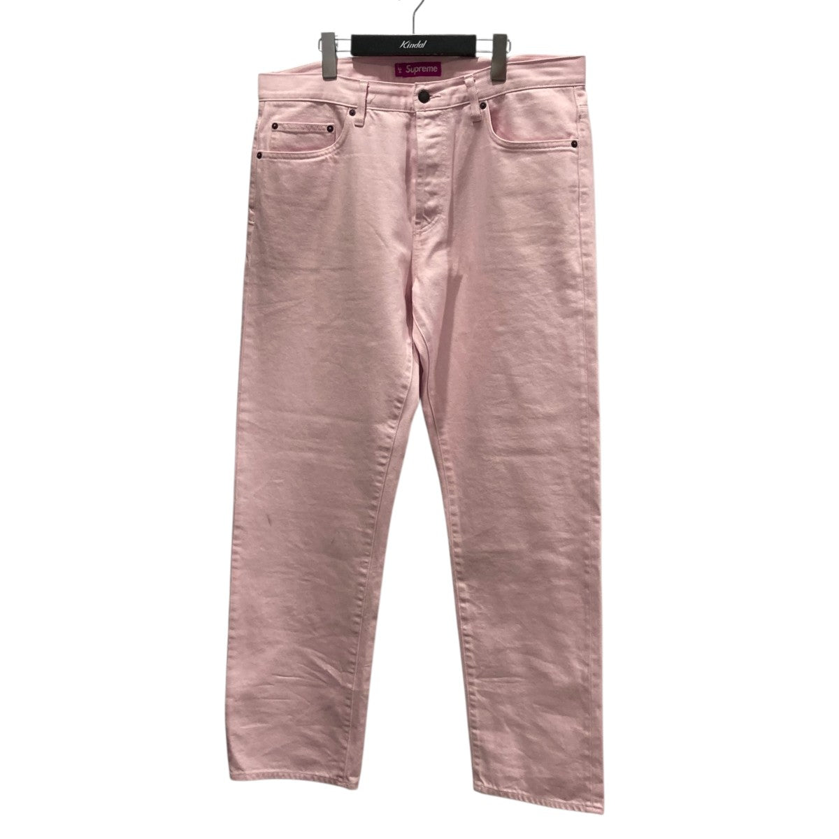 Supreme(シュプリーム) Regular Jeanデニムパンツ ピンク サイズ 34
