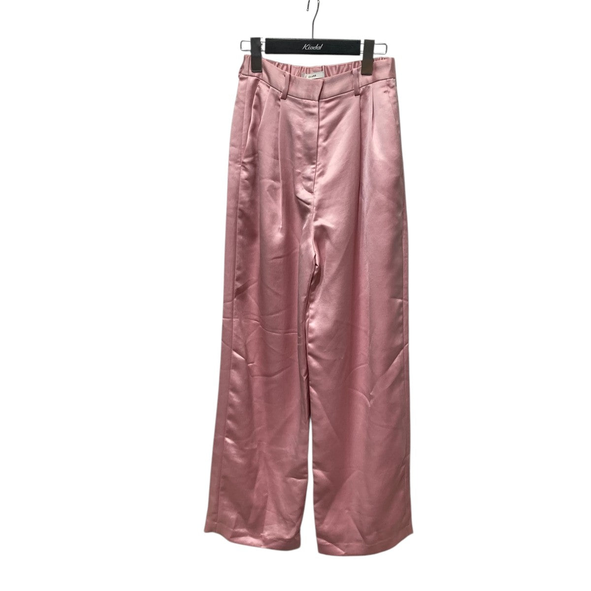 CLANE サテンパンツ16110-7272 STAIN TUCK PANTS 古着・中古-1枚目のアイテム画像