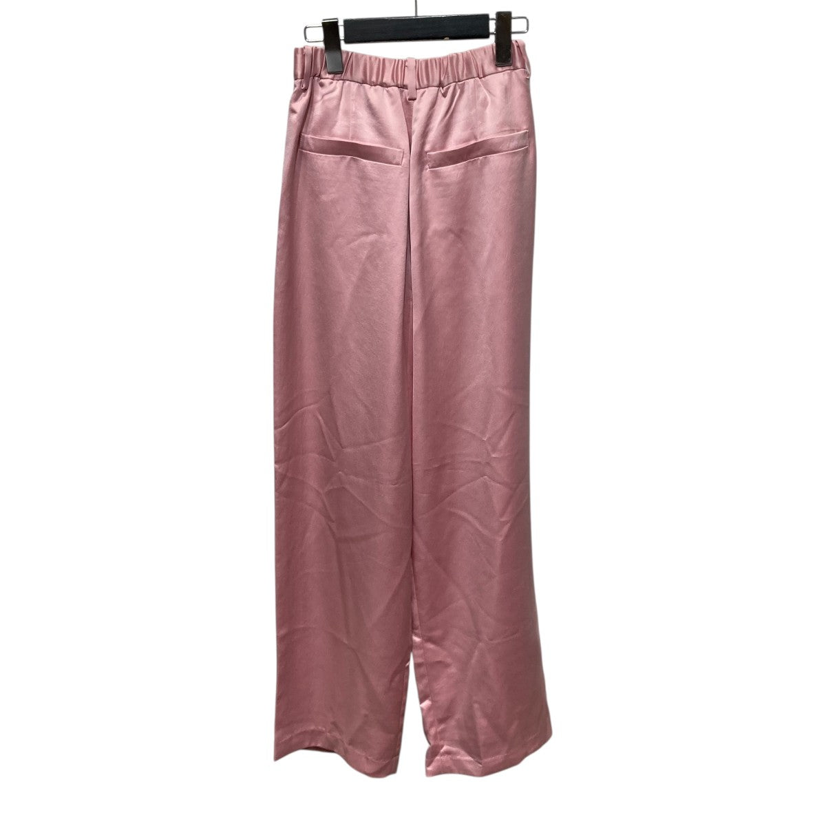 CLANE サテンパンツ16110-7272 STAIN TUCK PANTS 古着・中古-2枚目のアイテム画像