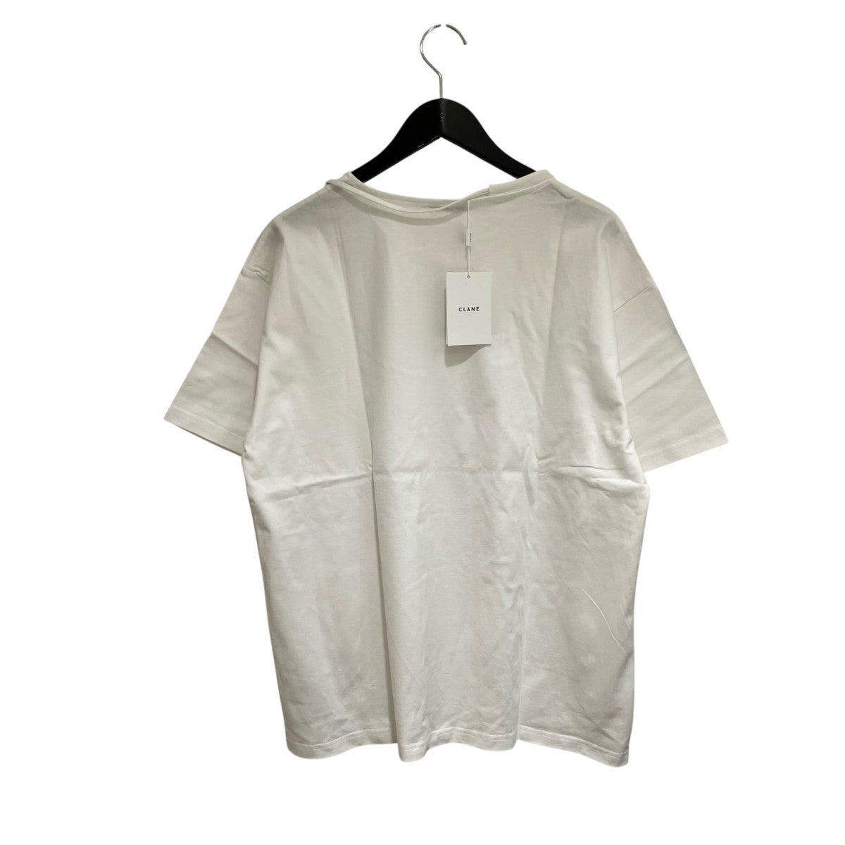 CLANE カットTシャツ14105-1322 DROOP THIN CODE TOPS 古着・中古-2枚目のアイテム画像