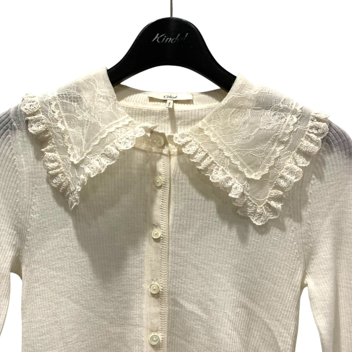 25AW襟レースニットCH25AHT5866710734