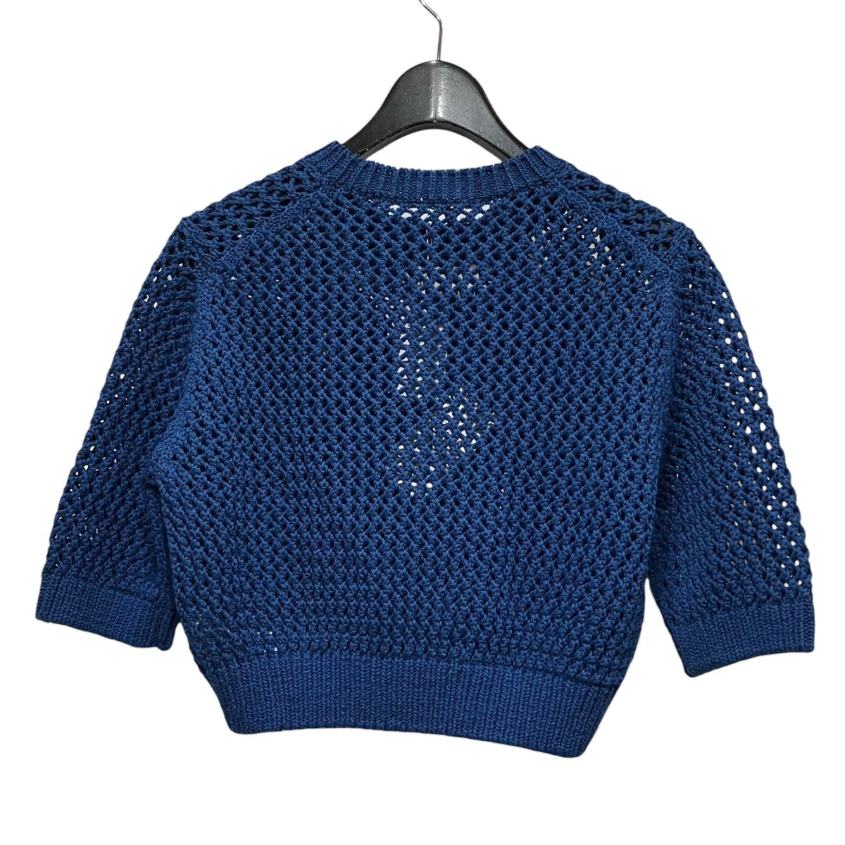 AURALEE COTTON LILY-YARN MESH KNIT TEE半袖メッシュニットA24ST02LM 古着・中古-2枚目のアイテム画像