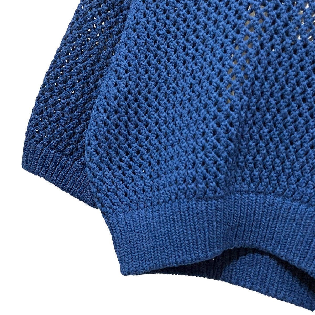 AURALEE COTTON LILY-YARN MESH KNIT TEE半袖メッシュニットA24ST02LM 古着・中古-4枚目のアイテム画像