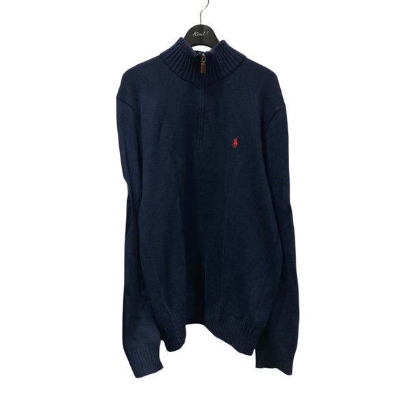 POLO RALPH LAUREN(ポロラルフローレン) ハーフジップニット ネイビー