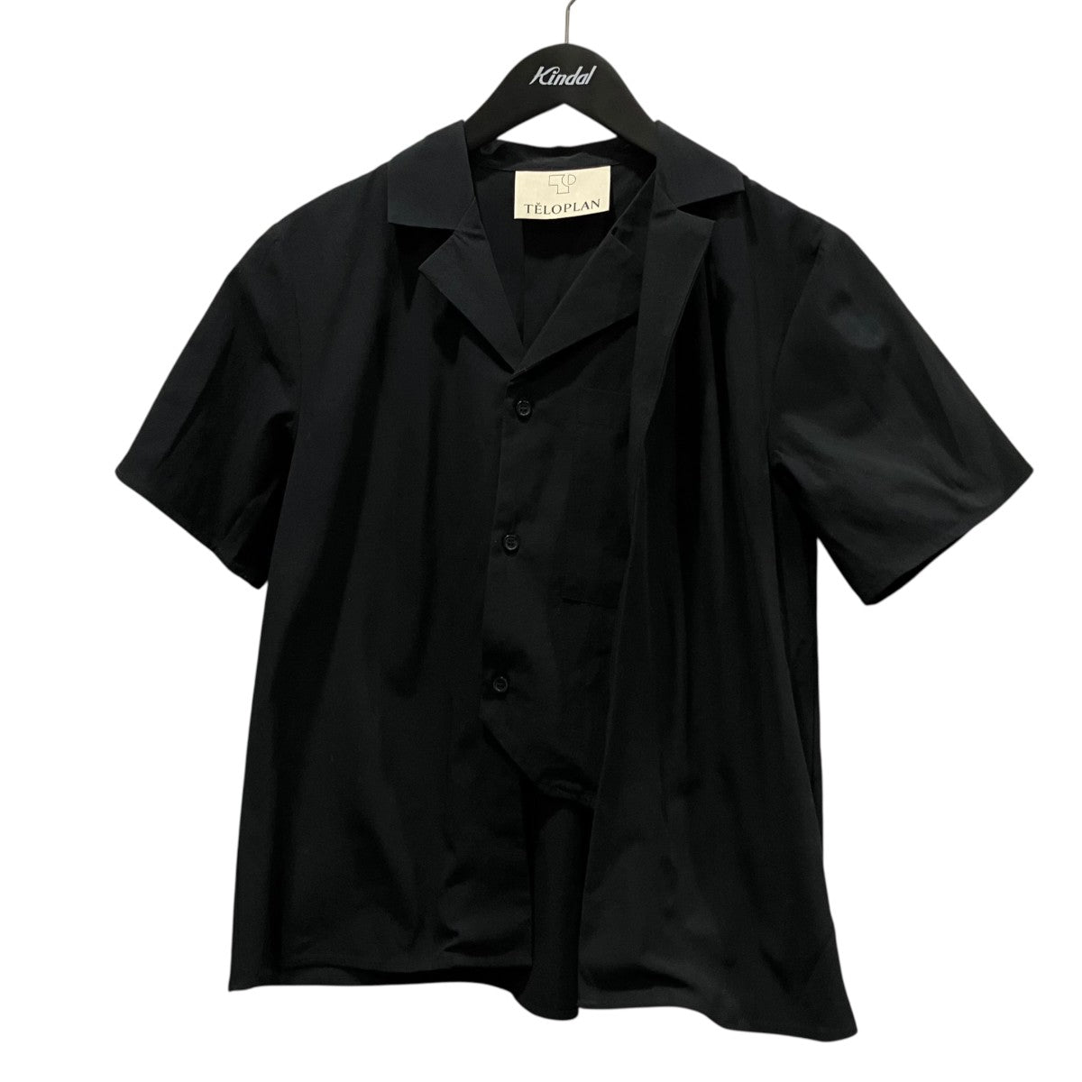 TELOPLAN Gaspar Layered Collar Shirts半袖シャツ0922010406 古着・中古-1枚目のアイテム画像