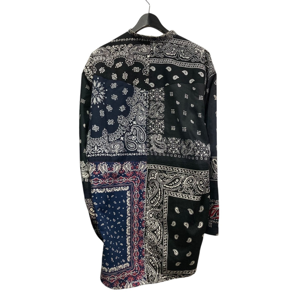 BANDANA PATCHWORK SHIRT LSバンダナパッチワークシャツCOTDSH-112