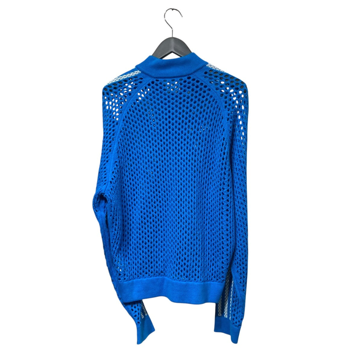 adidas×CLOT CROCHET TRACKTOP BRBLUEニットトラックジャケットJF4268
