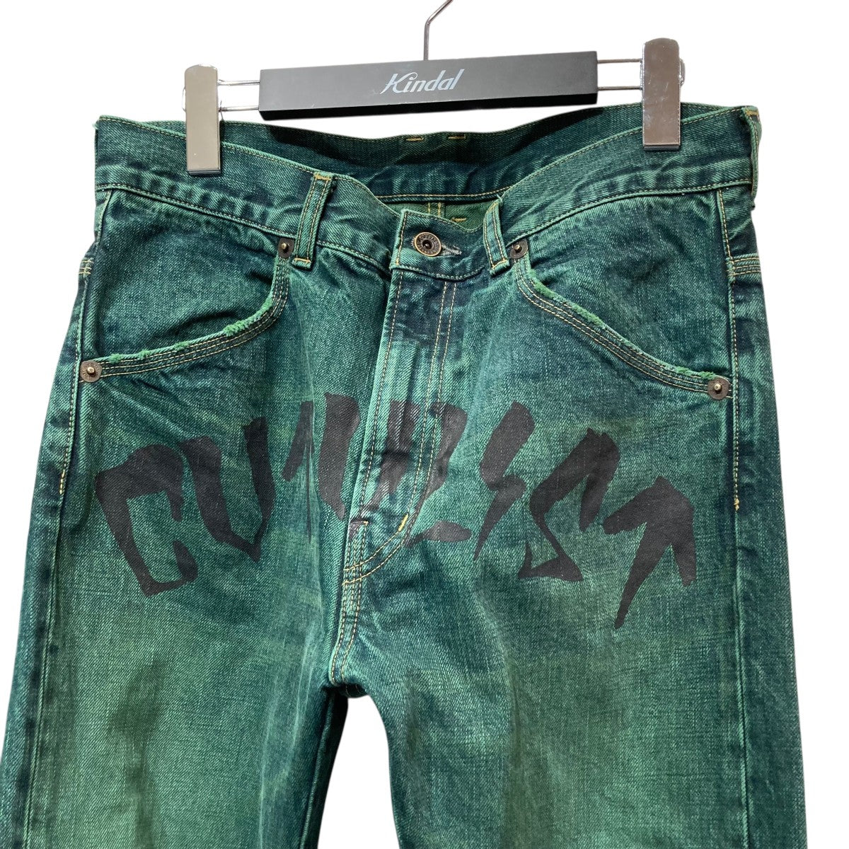 オーバーダイデニムパンツ2201030408