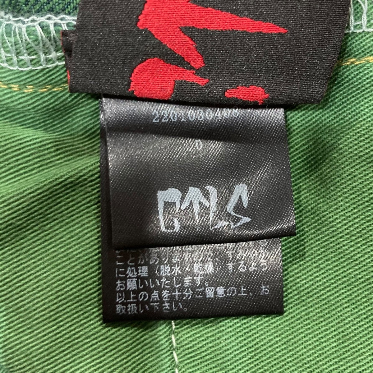 オーバーダイデニムパンツ2201030408