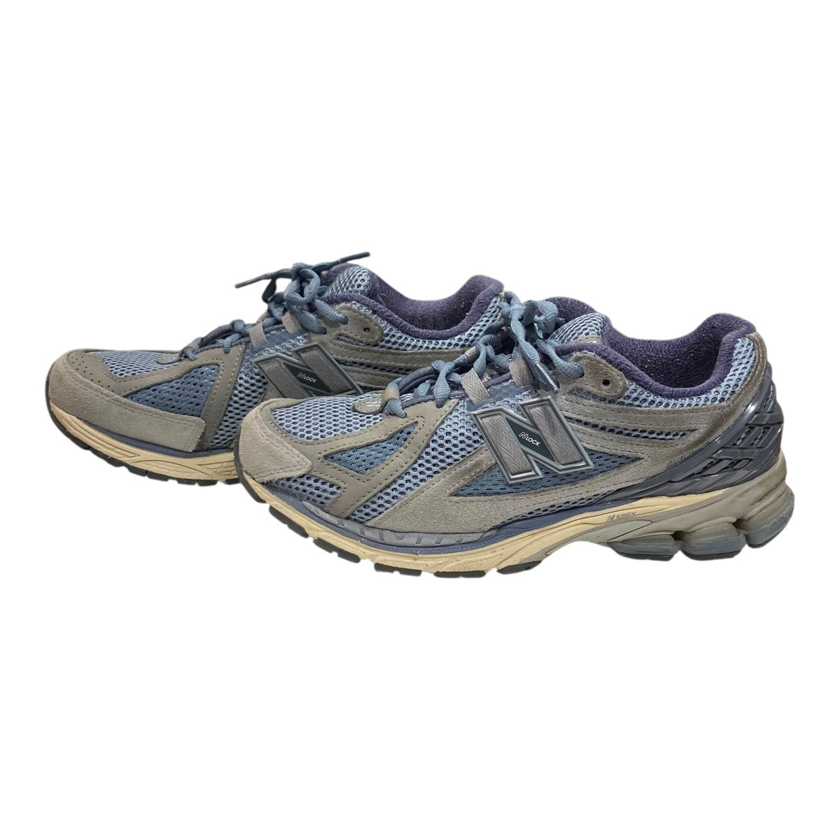 AURALEE×NEW BALANCE スニーカーM1906RAL M1906RAL グレー×ブルー