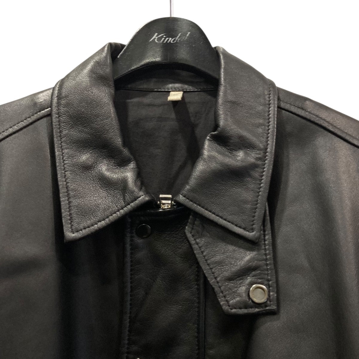 THOMAS COVERALL SHIRT JACKETレザージャケットSH-12-SHEEP